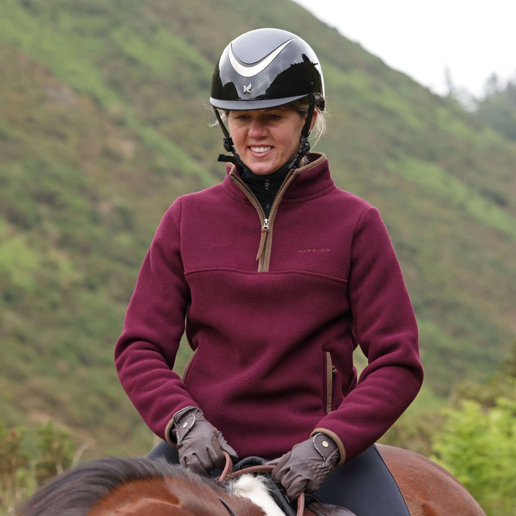 Aubrion by Shires Suéter Original Fleece Maroon
