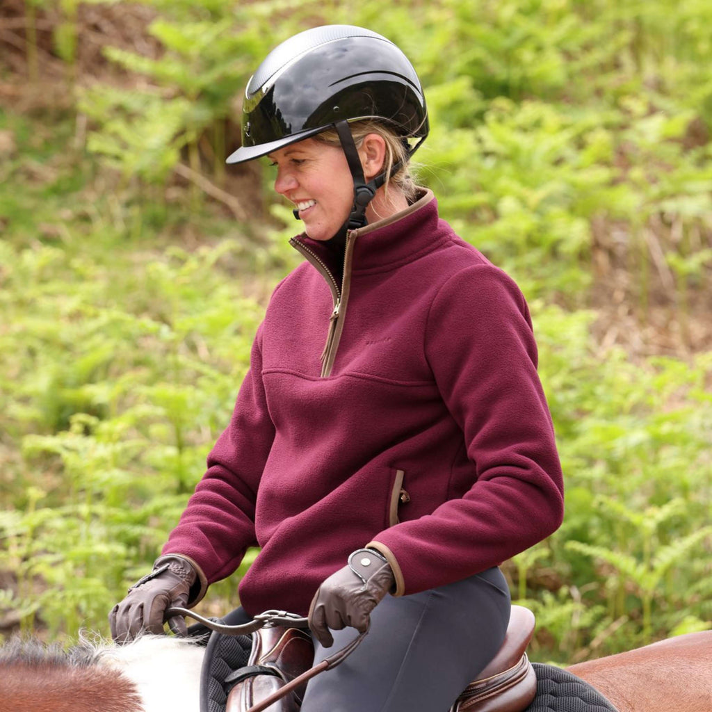 Aubrion by Shires Suéter Original Fleece Maroon