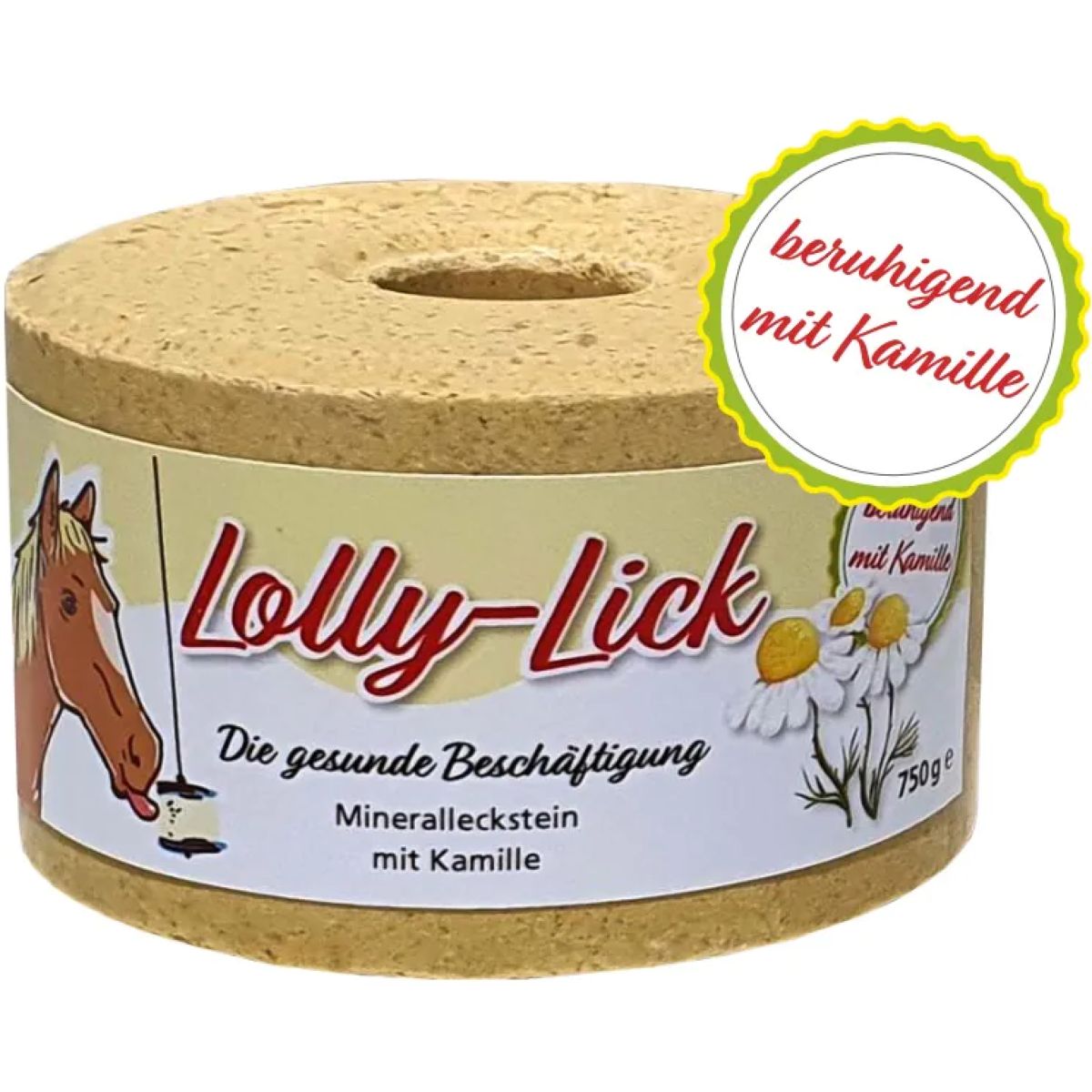 Animalixs Piedra de Lamer LollyLick Relax Kamille
