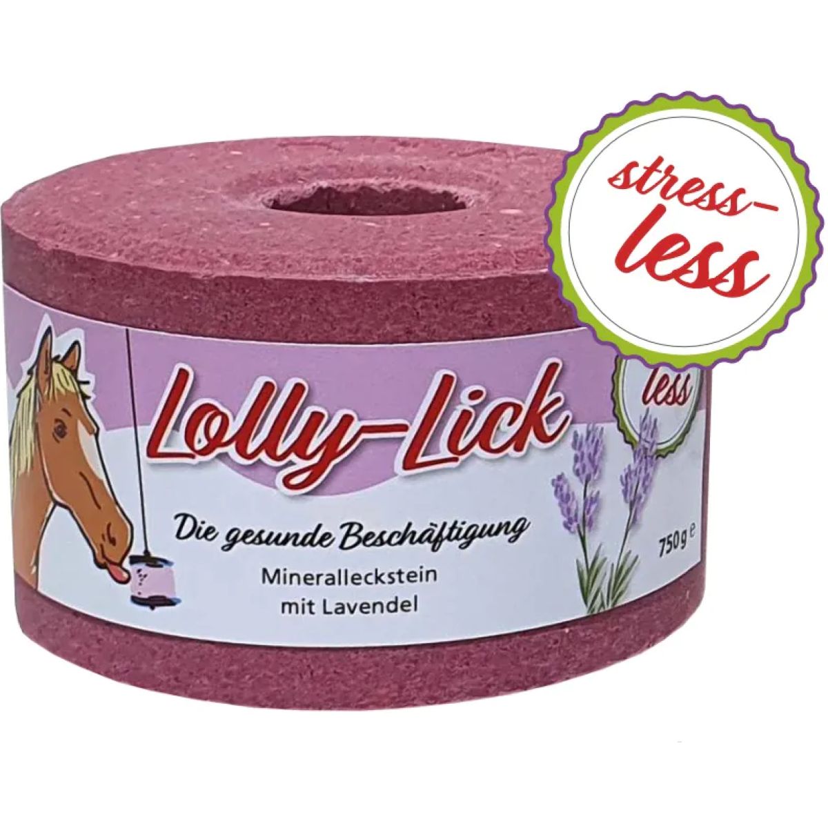 Animalixs Piedra de Lamer LollyLick Stressless Lavendel