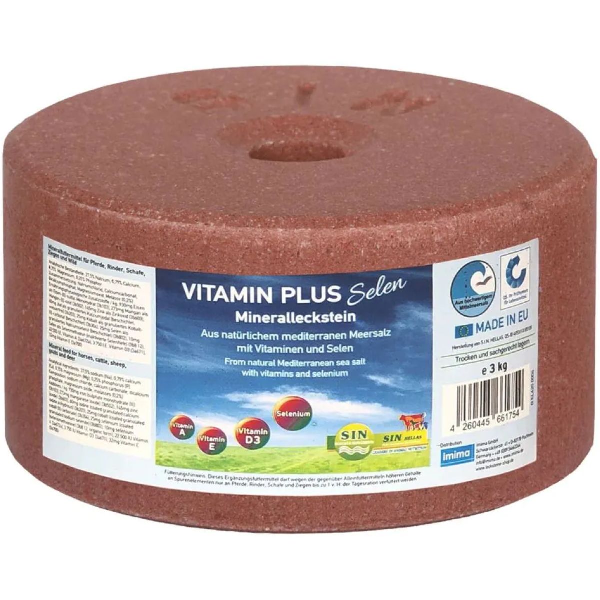 Animalixs Piedra de Lamer Vitamin Plus Selen