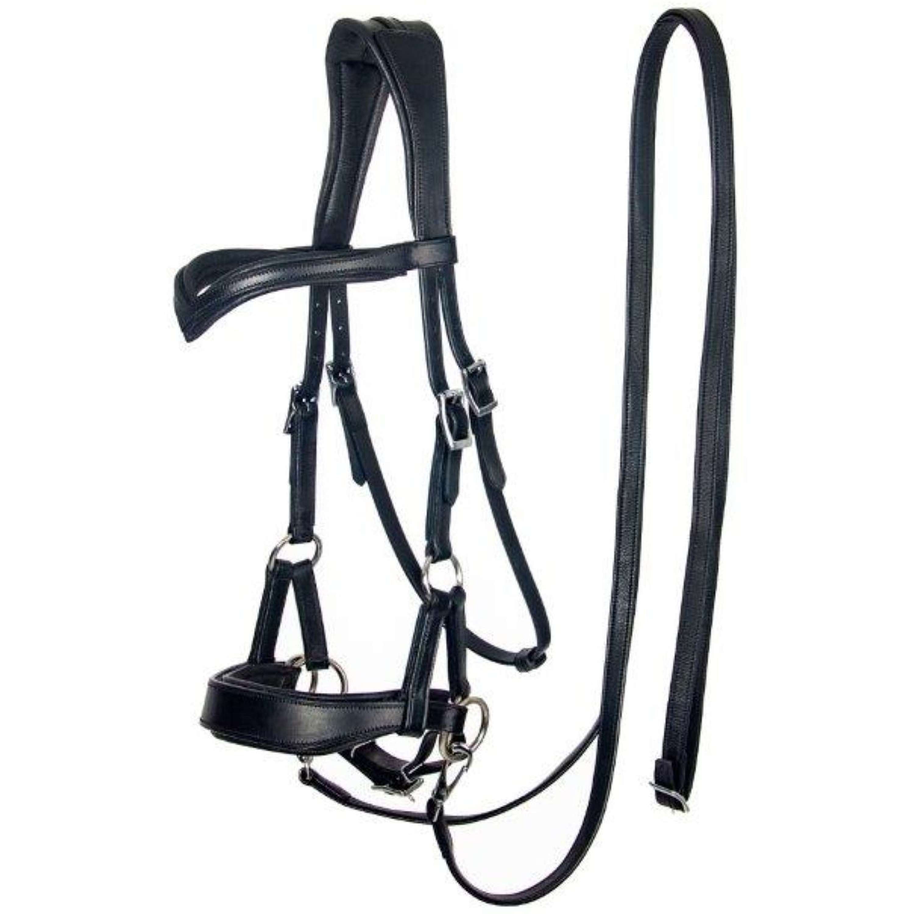 F.R.A. Brida sin Bocado Aruba Side Pull Marron