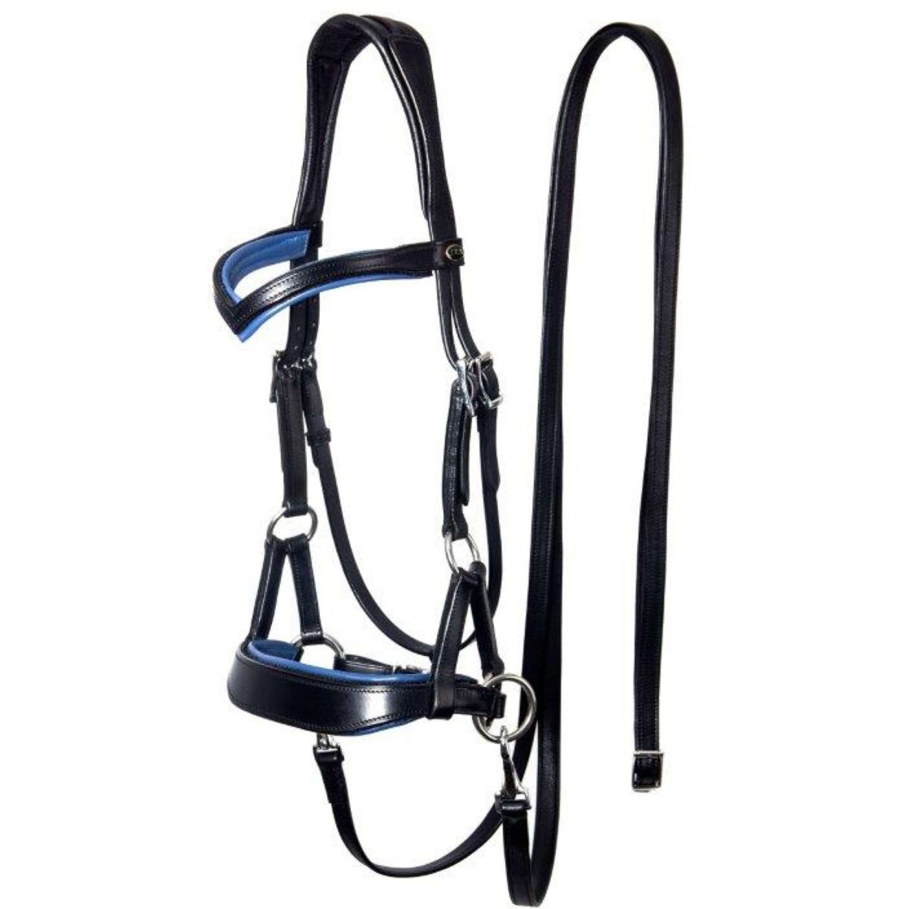 F.R.A. Brida sin Bocado Aruba Side Pull Negro