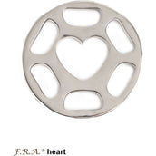 F.R.A. Hackamore Heart Acero