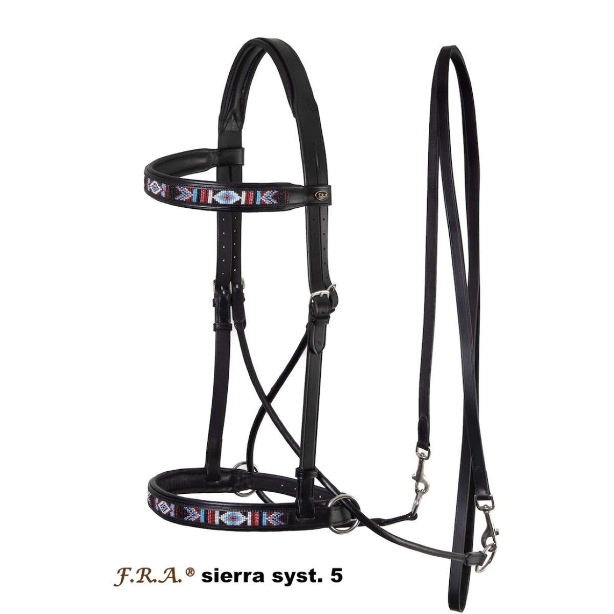 F.R.A. Brida sin Bocado sierra systeem 5 Negro