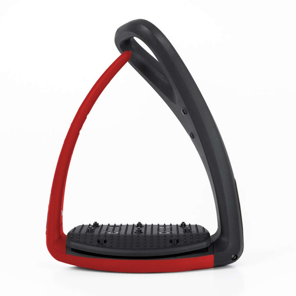 Freejump Estribos Soft Up Pro 2 Negro/Hot Pepper Red
