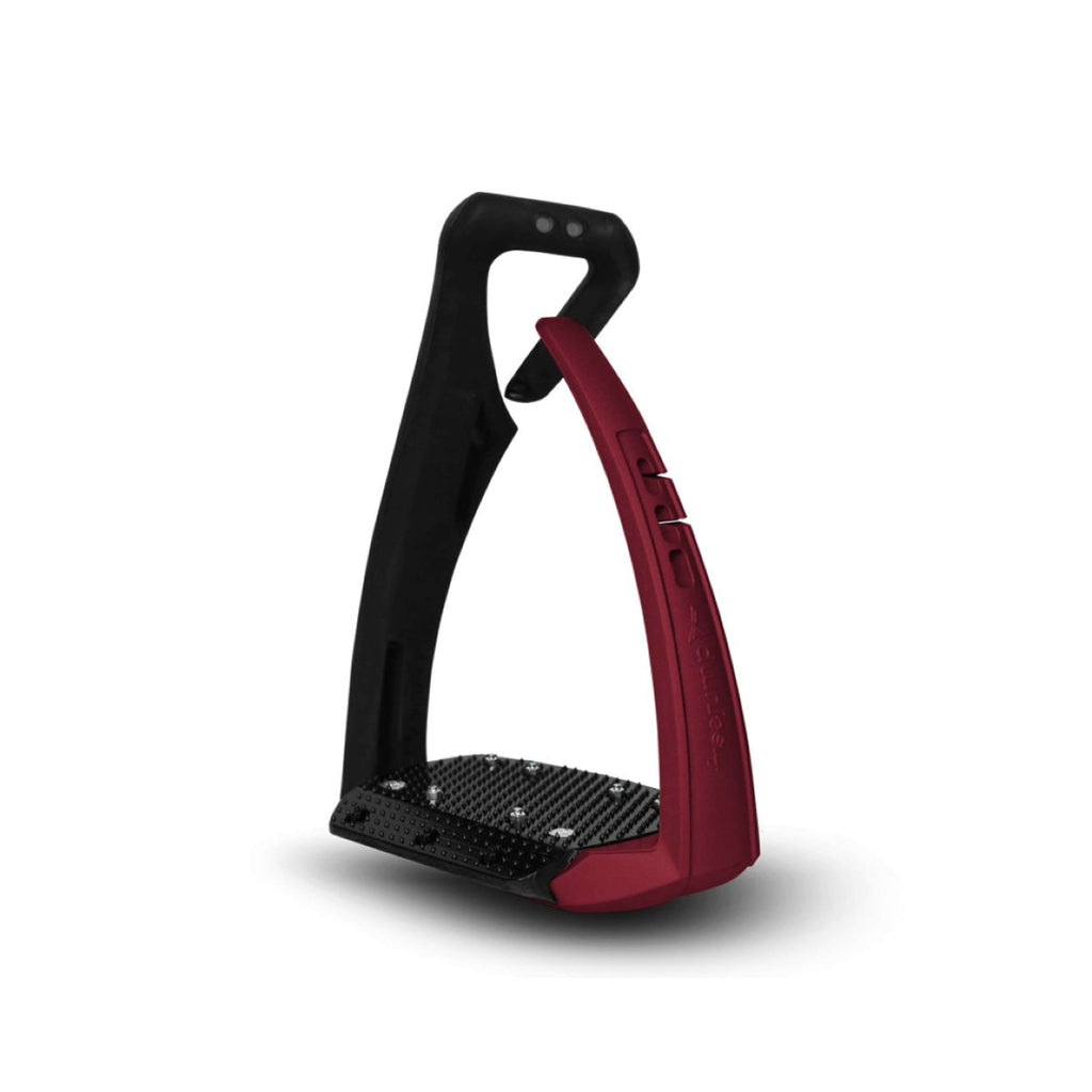 Freejump Estribos Soft Up Pro Plus Negro/Pearl Red Velvet