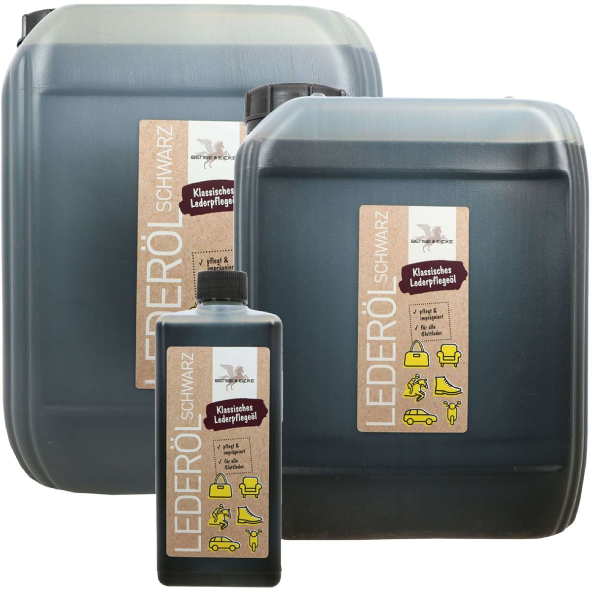 Bense & Eicke Aceite para Cuero Negro