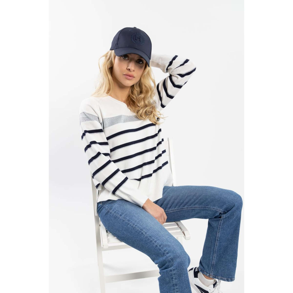 Harcour Pullover Swala Mujer Offwhite