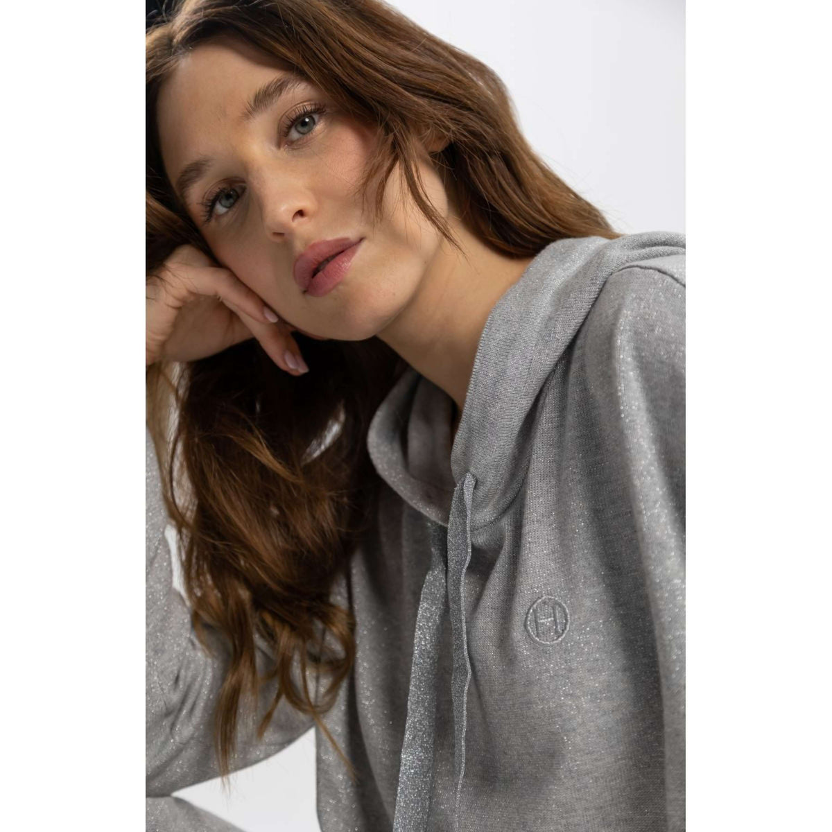 Harcour Hoodie Swanda Plata