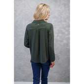 Harcour Shirt Sharly LS Mujer Khaki