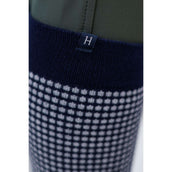 Harcour Calcetines Spiral Marino/Blanco