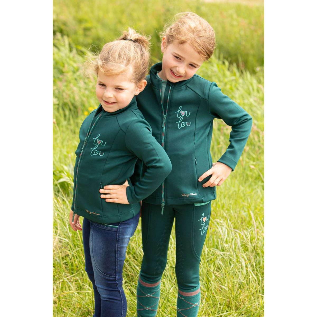 Harry's Horse Sudadera con capucha y cremallera LouLou25 Poppy Bayberry