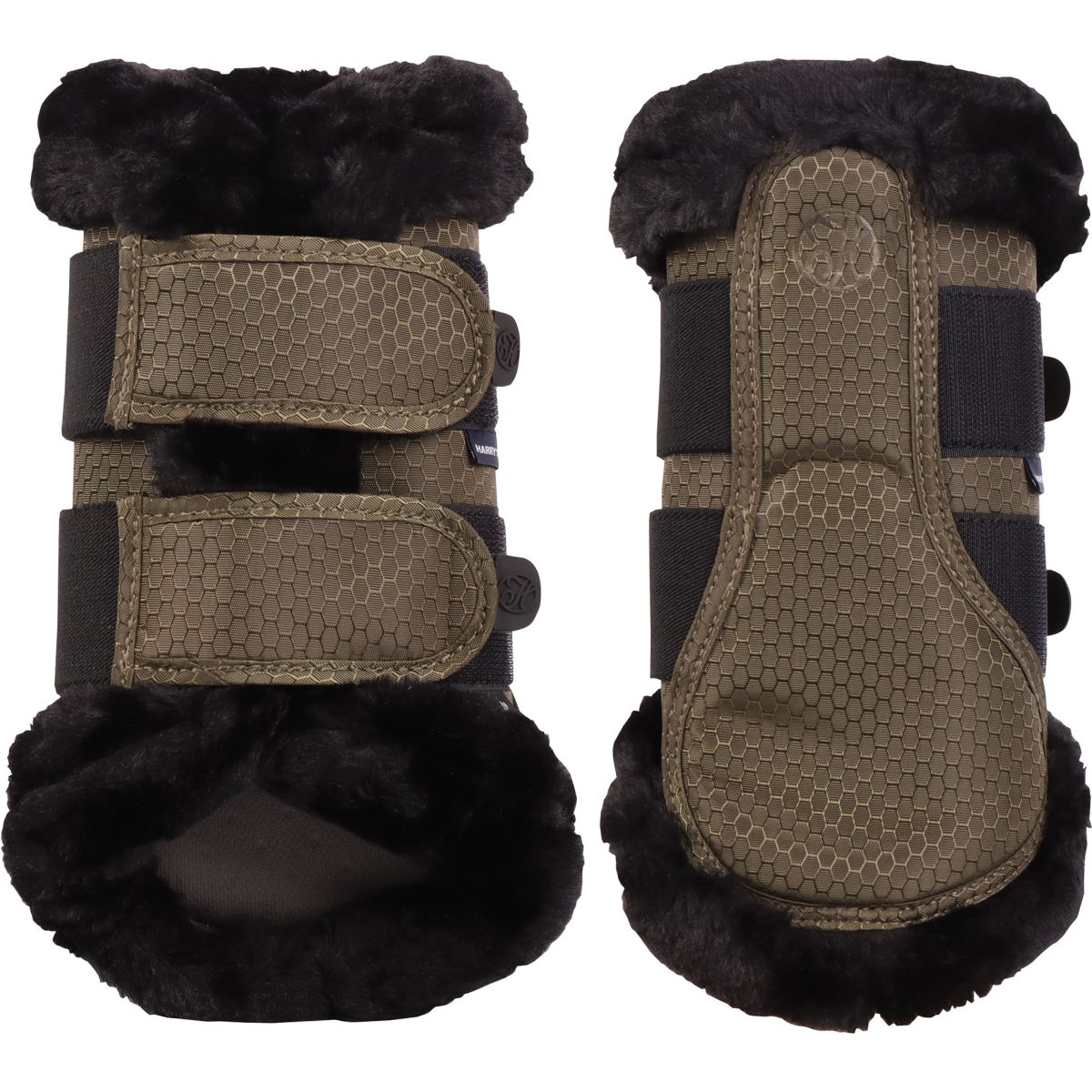 Harry's Horse Protectores de piernas Flextrainer Hexagon Rosin