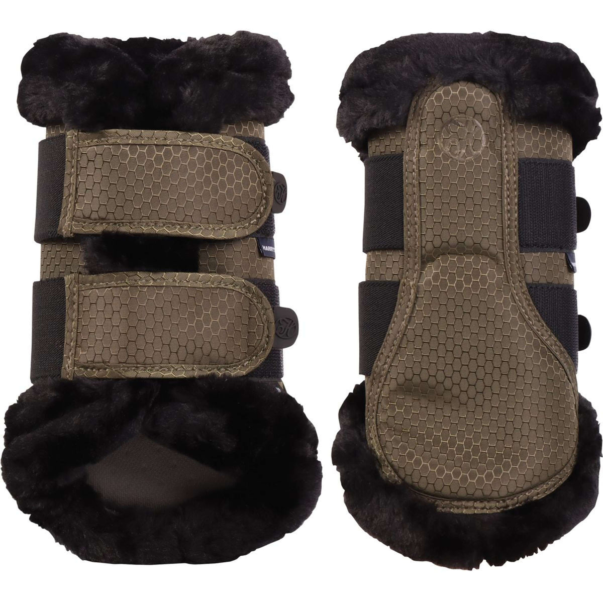 Harry's Horse Protectores de piernas Flextrainer Hexagon Rosin