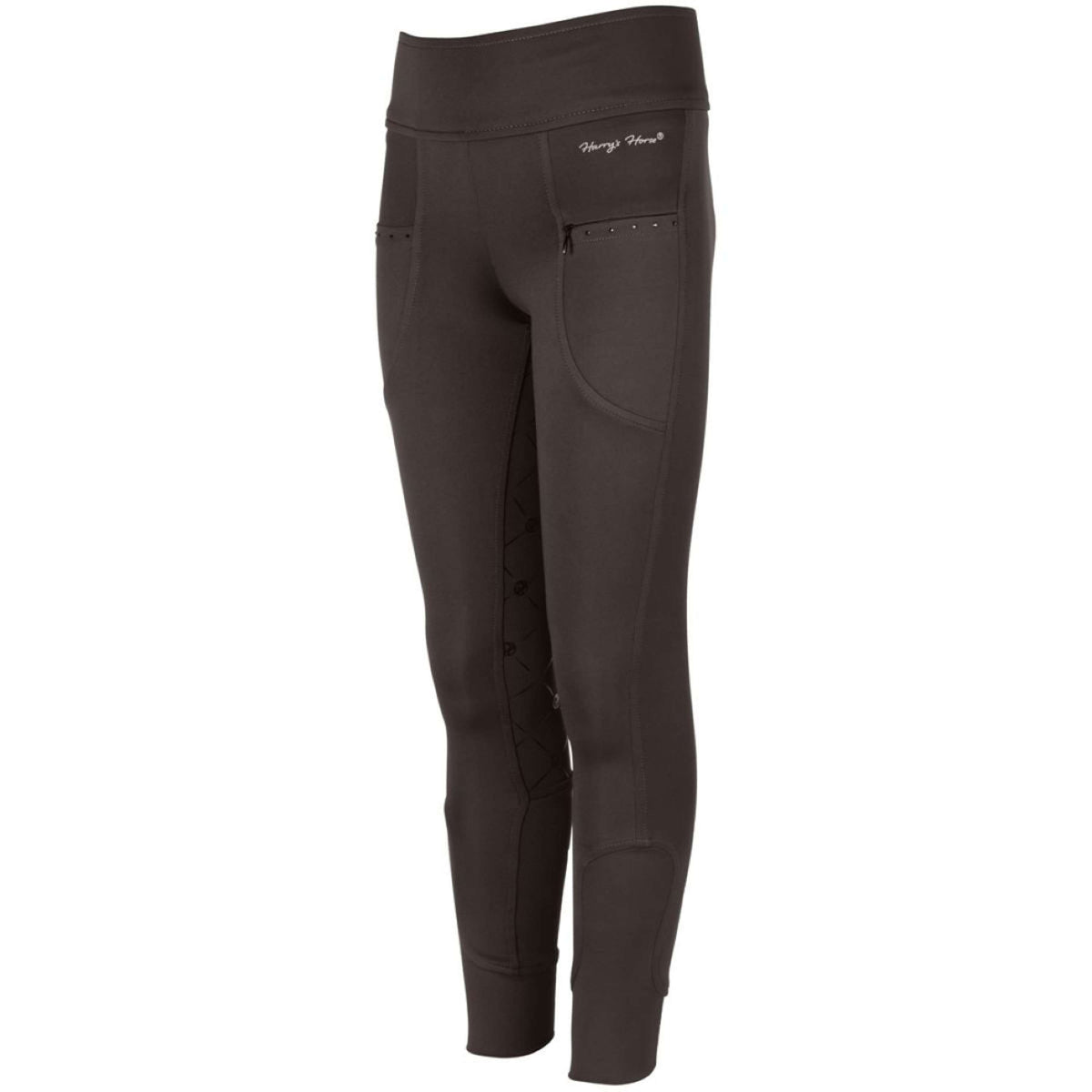 Harry's Horse Legging de Equitación Equitights Rookie Full Grip Marron