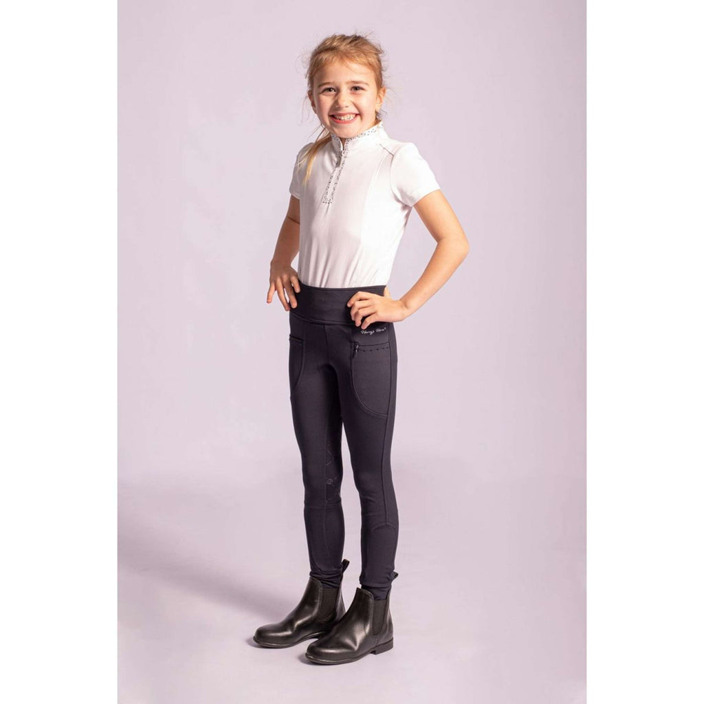 Harry's Horse Legging de Equitación Equitights Rookie Full Grip Navy