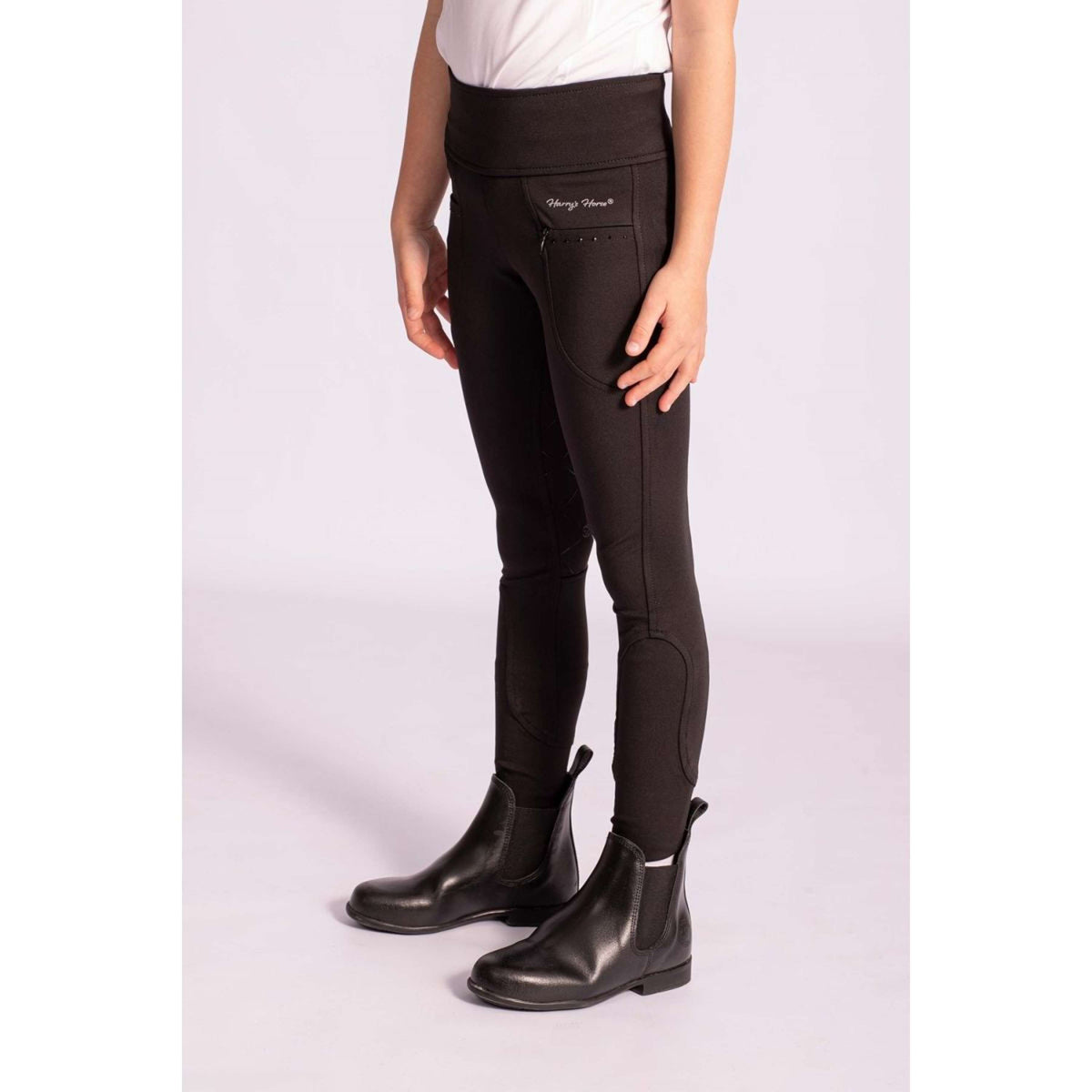 Harry's Horse Legging de Equitación Equitights Rookie Full Grip Negro