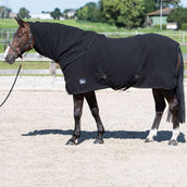 Harry's Horse Manta de Forro Polar con Cuello Enrollable Negro