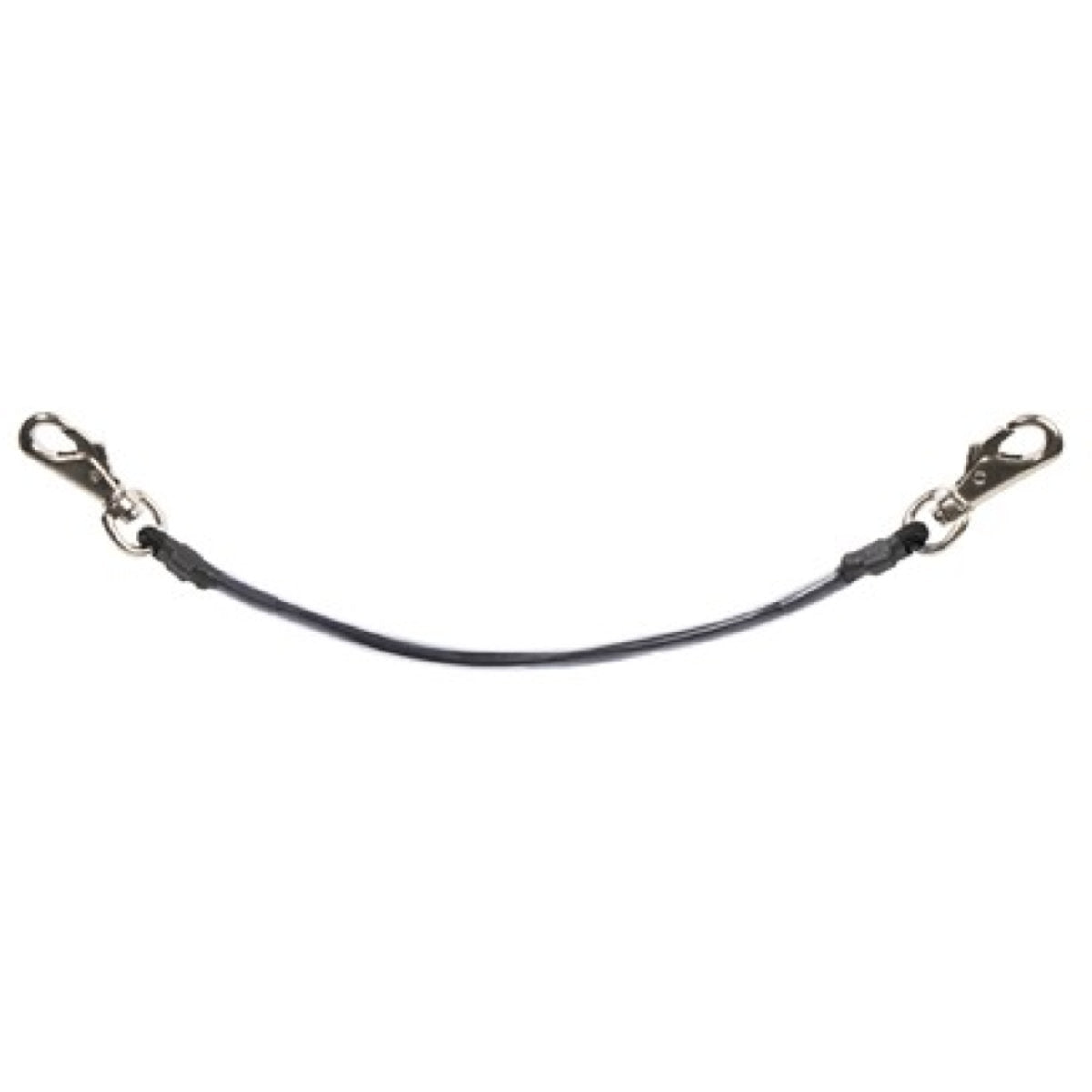 Harry's Horse Cordón de Cola Metal plastificado elástico Negro