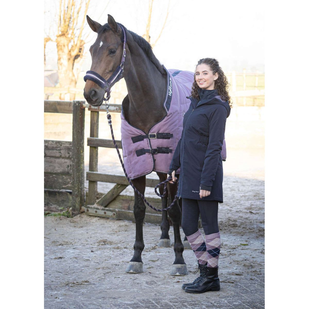 Harry's Horse Manta de Establo Highliner AW26 300g Flint