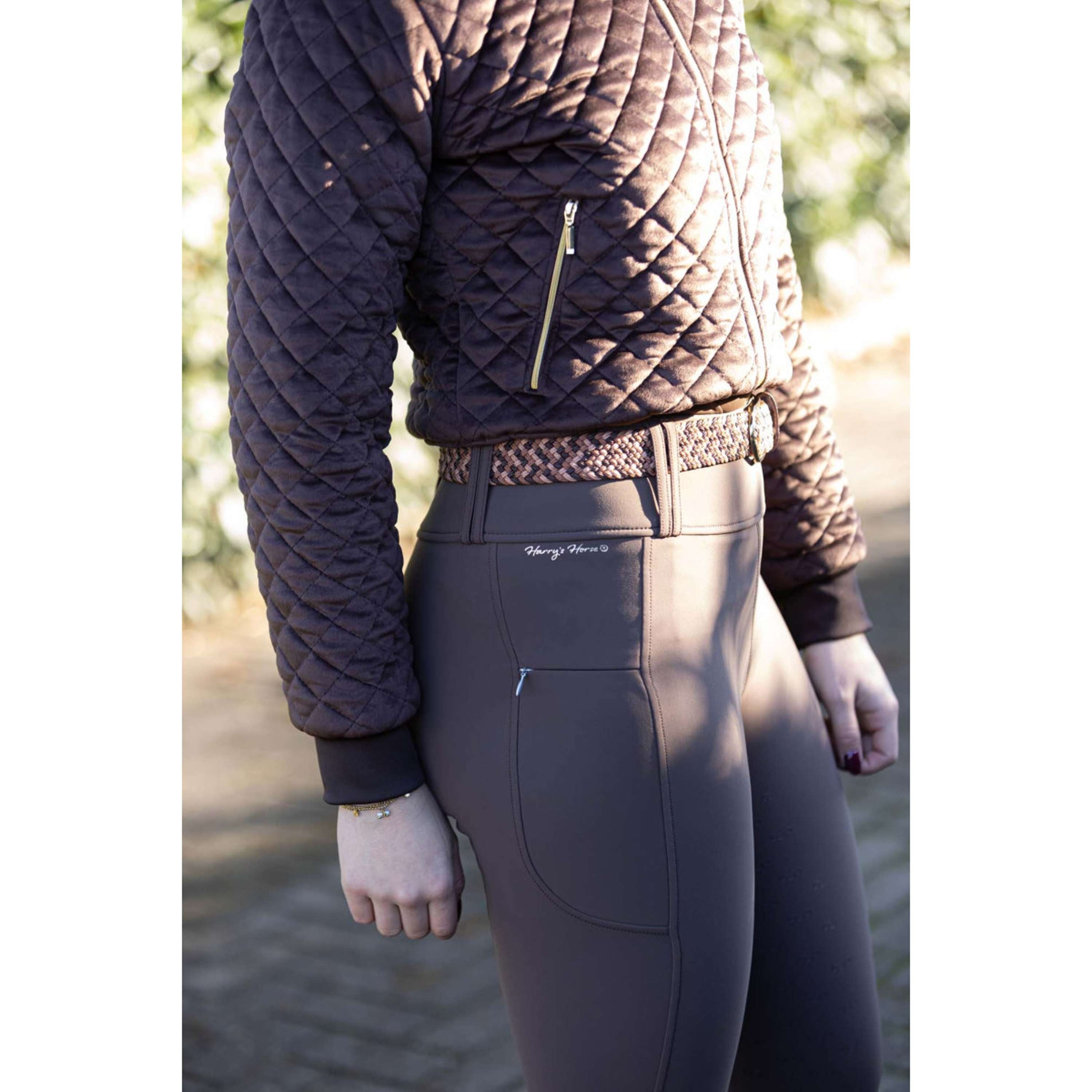 Harry's Horse Legging de Equitación Classy Full Grip Bracken