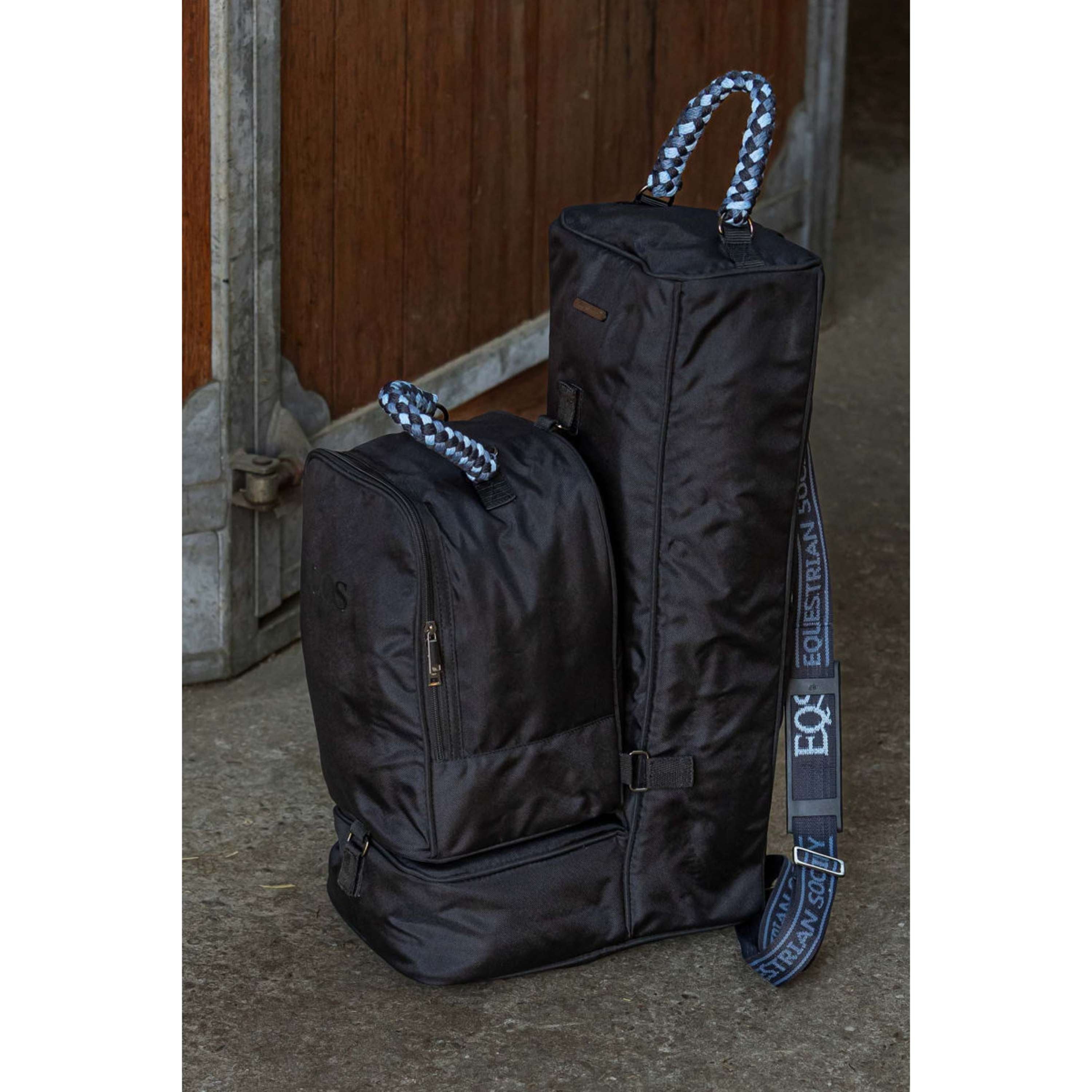 Harry's Horse Bolsa para Botas EQS AW26 con Bolsa de Captura Desmontable Black-Sand