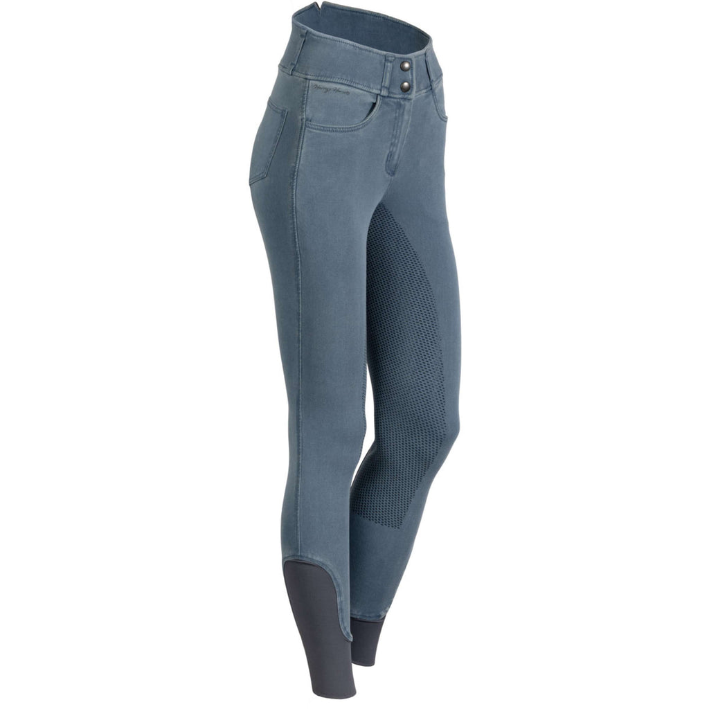 Harry's Horse Pantalón de Equitación Trendy Denim Full Grip Flint Stone
