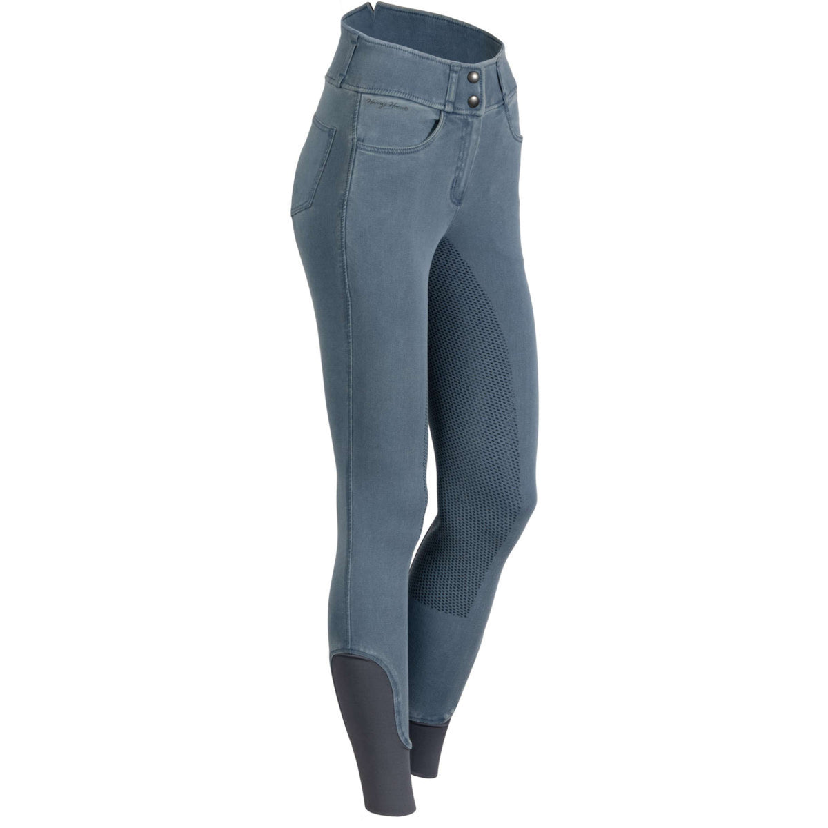 Harry's Horse Pantalón de Equitación Trendy Denim Full Grip Flint Stone