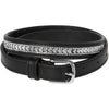 Harry's Horse Cinturón Sparkling Arrow Cuero Negro/Plata