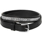 Harry's Horse Cinturón Sparkling Arrow Cuero Negro/Plata