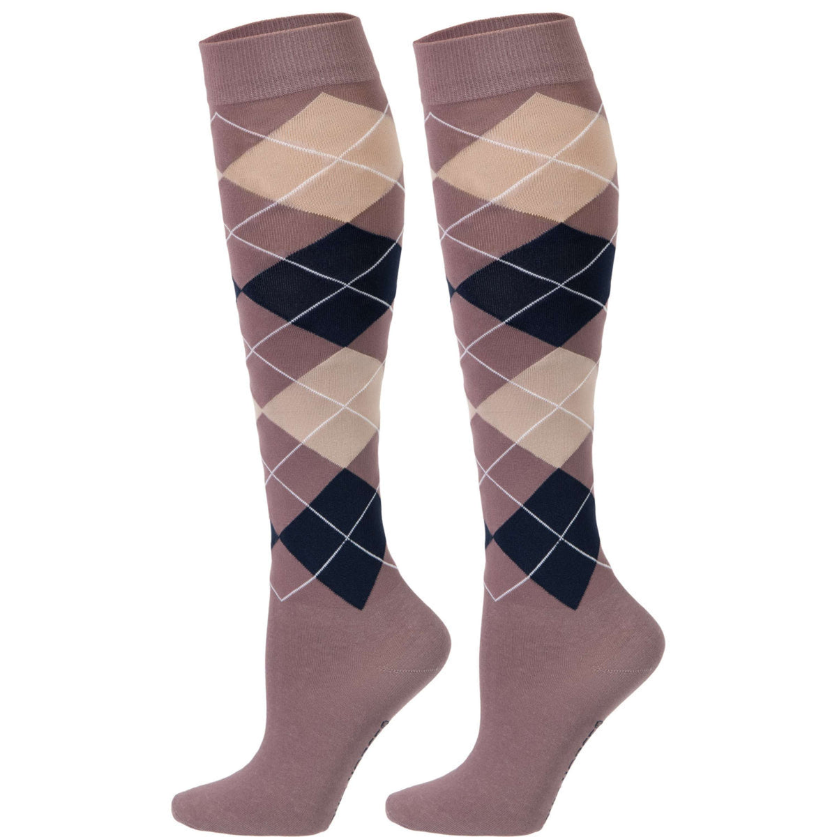 Harry's Horse Calcetines de Equitación Argyle Flint