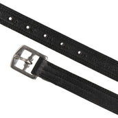 Harry's Horse Correas de estribo Easy Care PU Negro