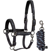 Harry's Horse Juego de Cabestro EQS Black-Sand