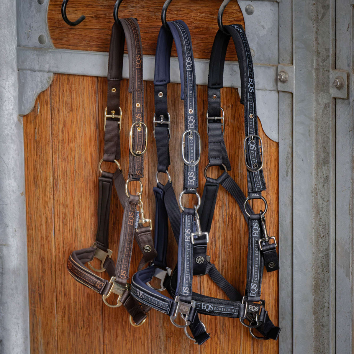Harry's Horse Juego de Cabestro EQS Black-Sand