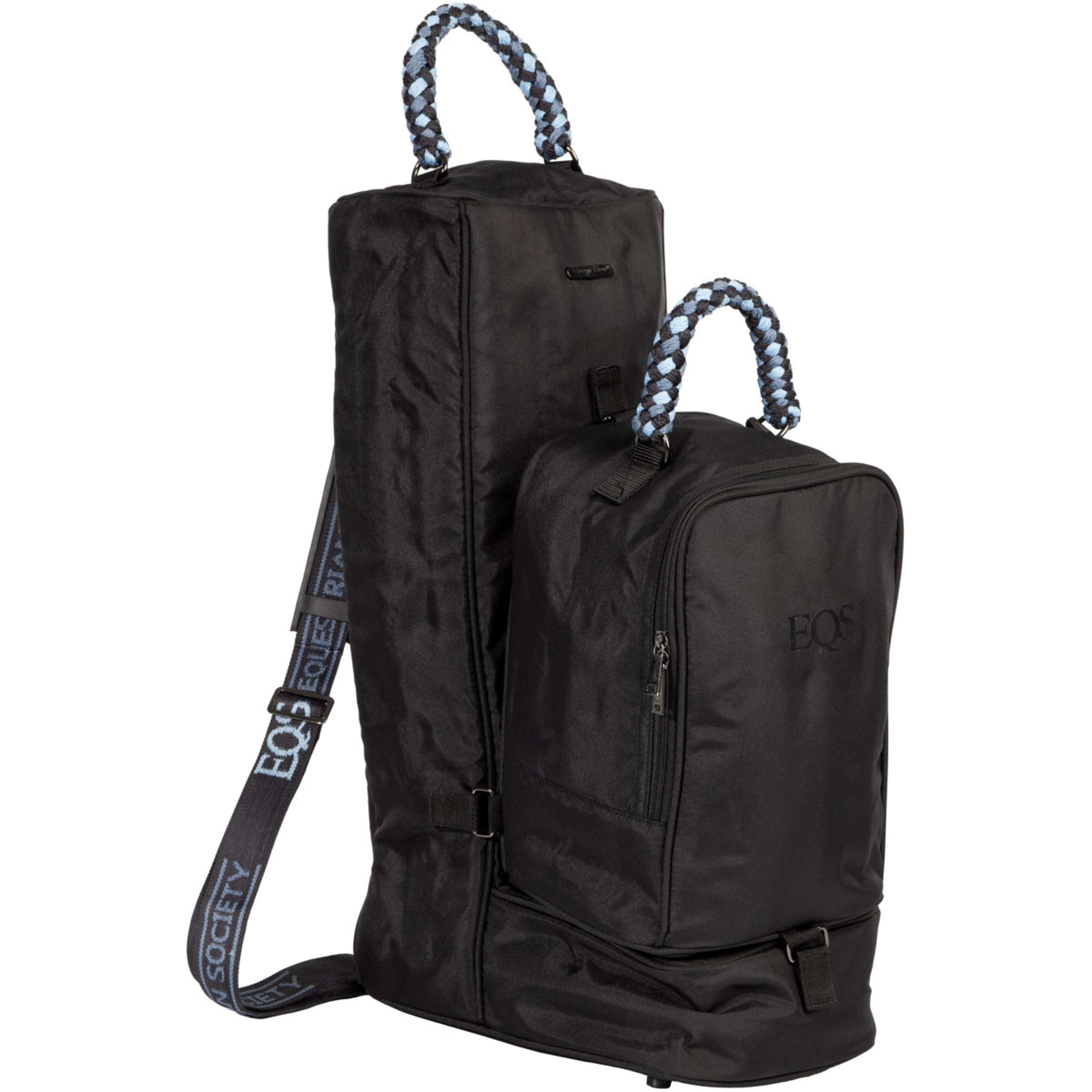 Harry's Horse Bolsa para Botas EQS AW26 con Bolsa de Captura Desmontable Black-Sand