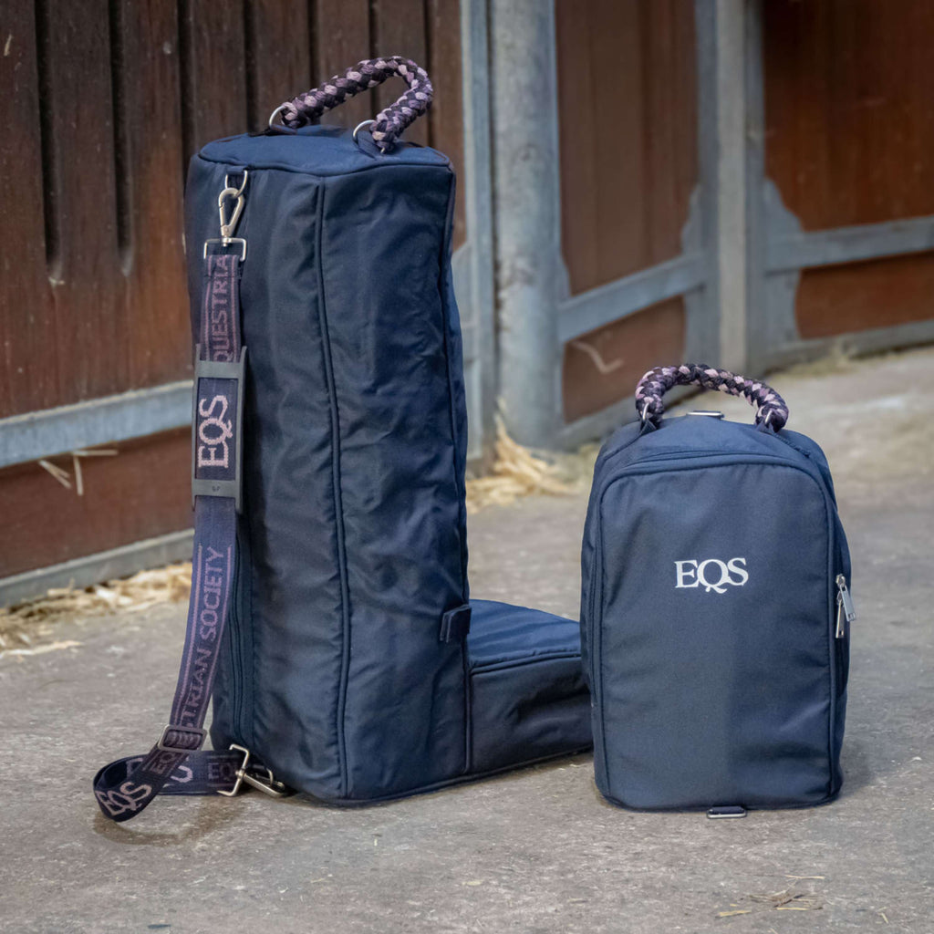 Harry's Horse Bolsa para Botas EQS AW26 con Bolsa de Captura Desmontable Dark Navy