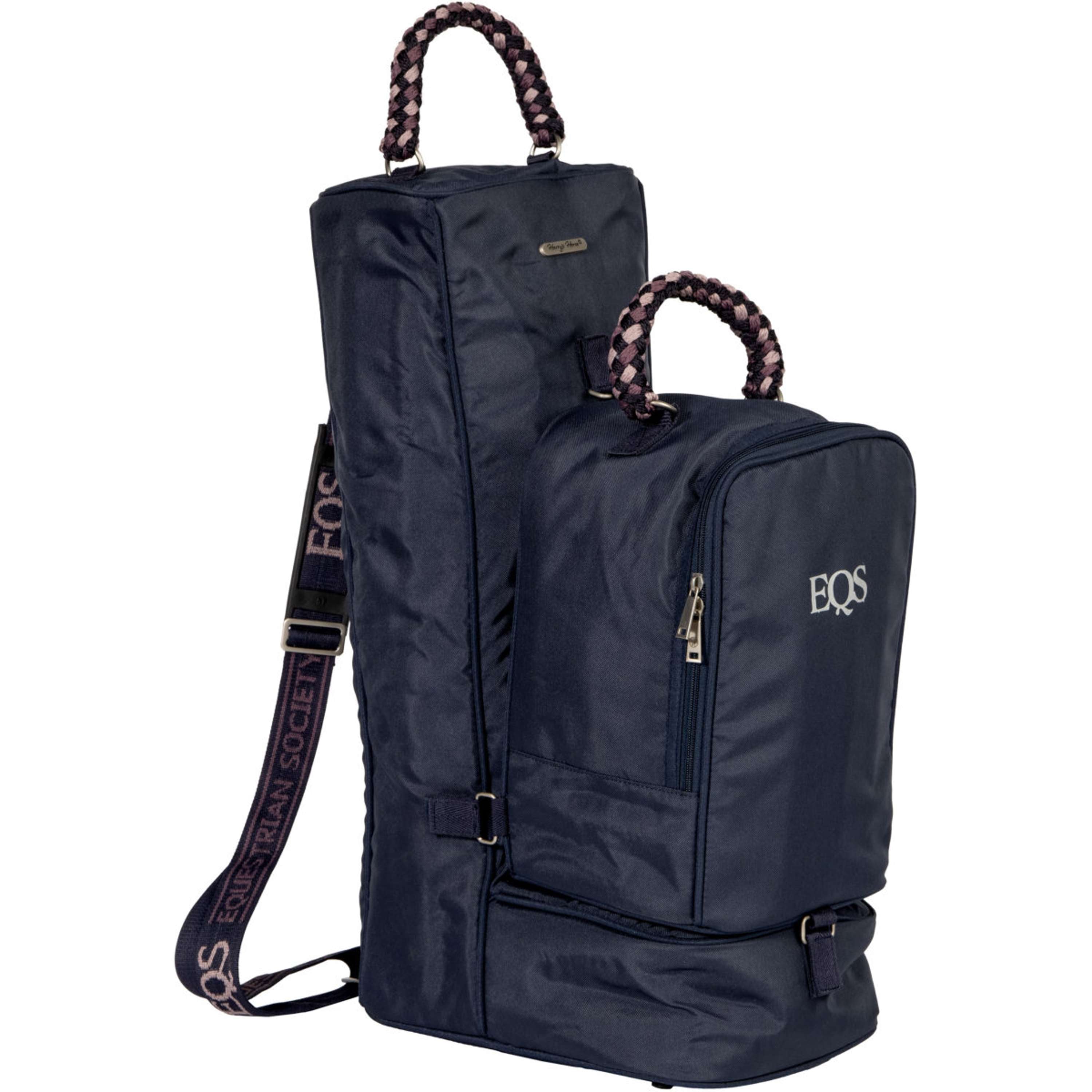 Harry's Horse Bolsa para Botas EQS AW26 con Bolsa de Captura Desmontable Dark Navy