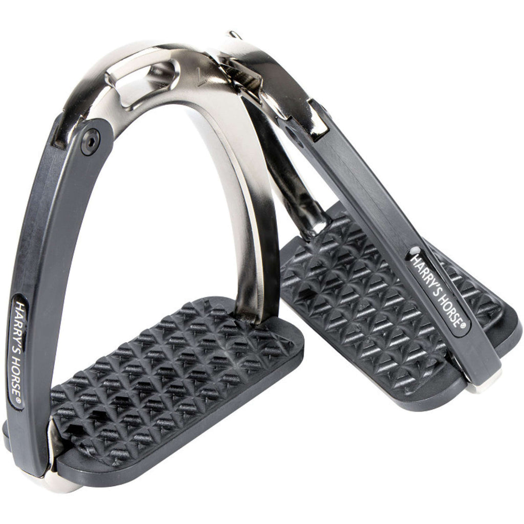 Harry's Horse Estribos de Seguridad Safe Release Gunmetal