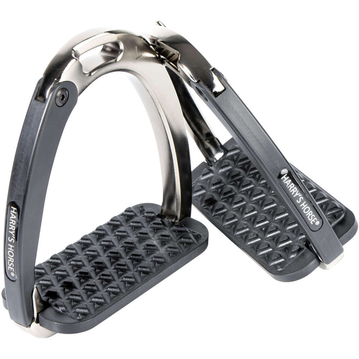 Harry's Horse Estribos de Seguridad Safe Release Gunmetal