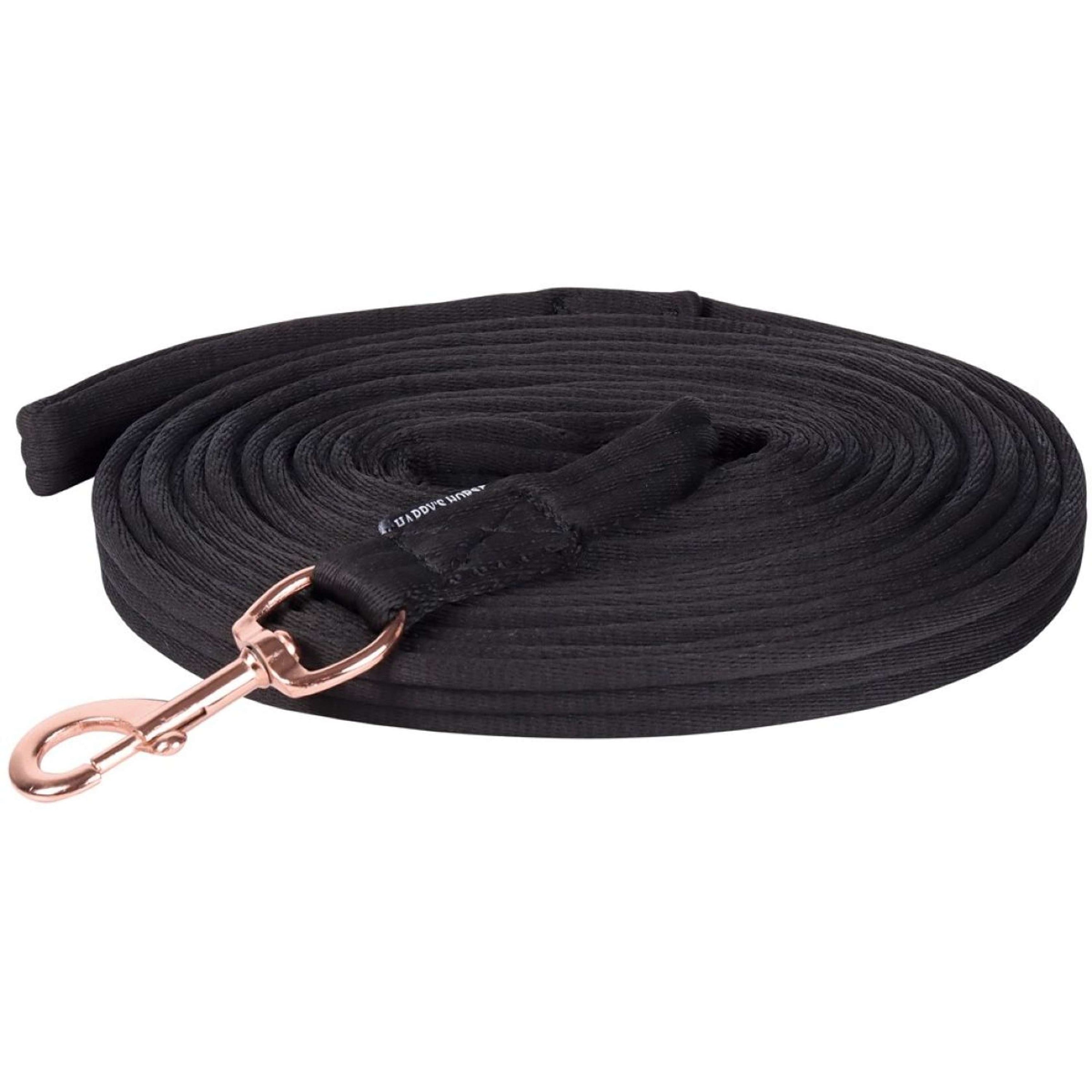 Harry's Horse Cuerda de trabajo Soft Rosegold 8m Negro