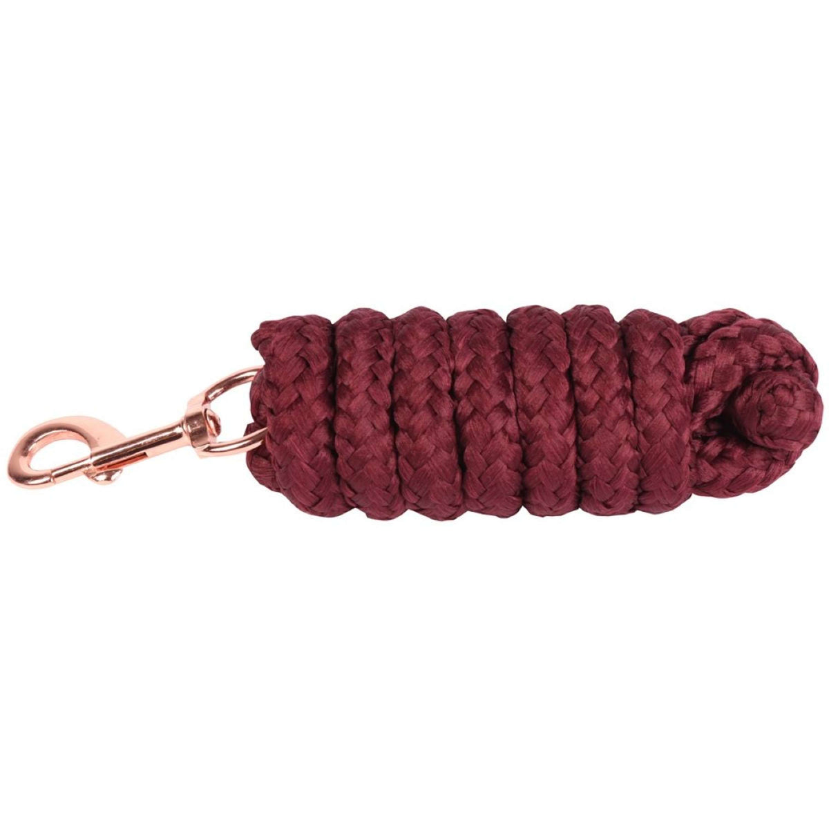 Harry's Horse Cuerda de Cabestro Soft Musketon Rosegold 1.8m Bordeaux