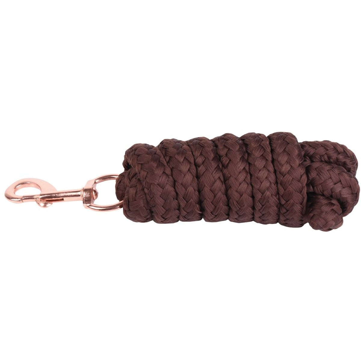 Harry's Horse Cuerda de Cabestro Soft Musketon Rosegold 1.8m Marron