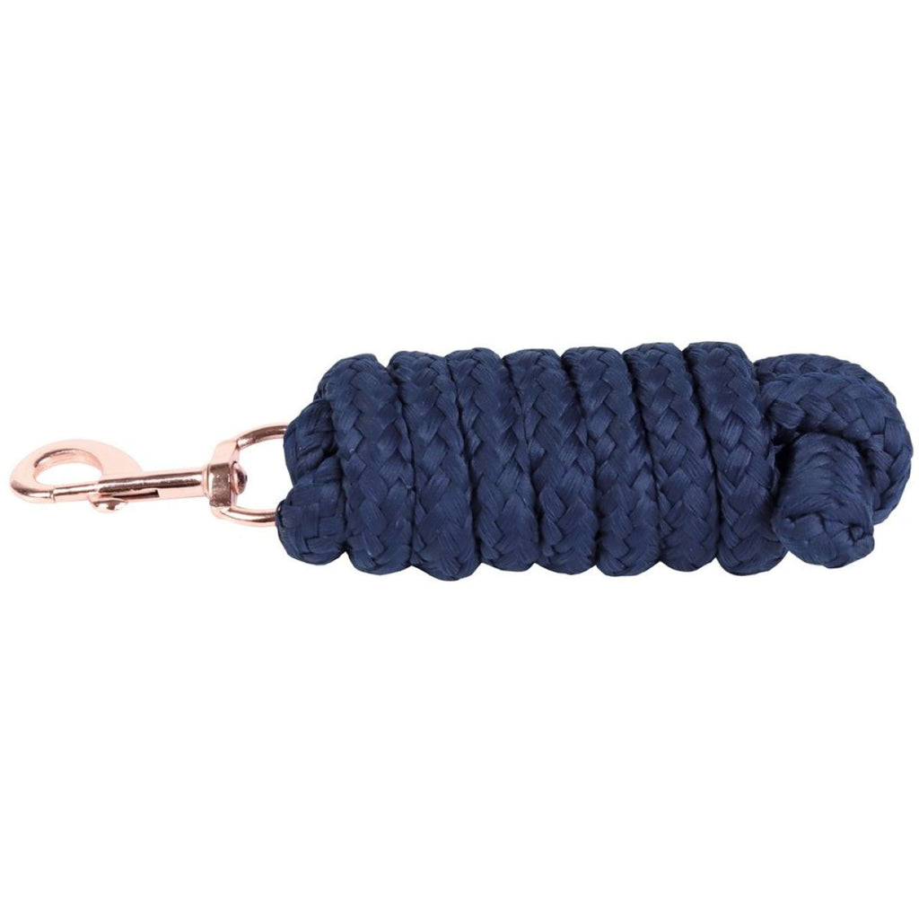 Harry's Horse Cuerda de Cabestro Soft Musketon Rosegold 1.8m Navy