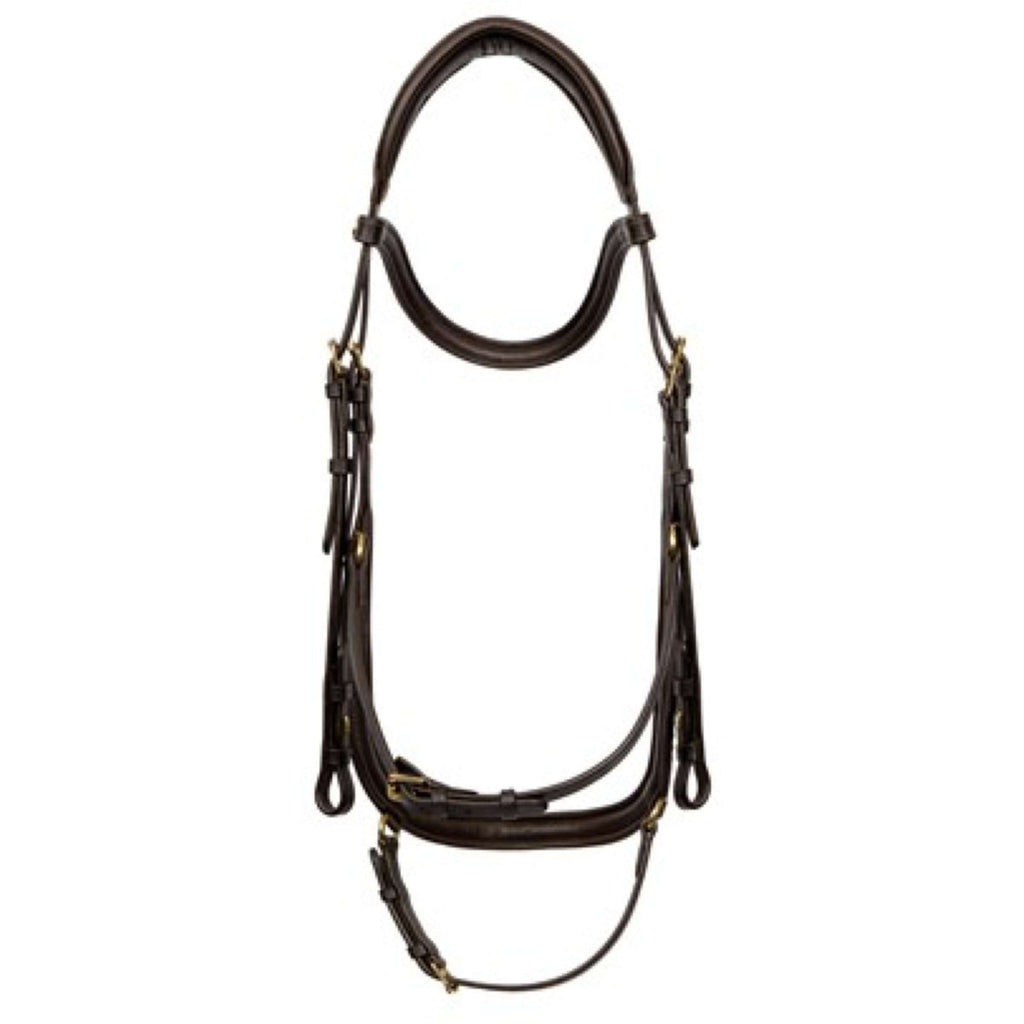 Harry's Horse Brida Anatomic Gold Marron
