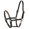 Harry's Horse Cabestro Crystal Negro/Oro Rosa
