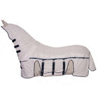 Harry's Horse Manta Antimoscas Mesh Pro Superior con cuello Taupe