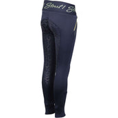 Harry's Horse Legging de Equitación Equitights STOUT! Lime Full Grip Navy