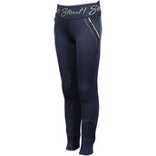 Harry's Horse Legging de Equitación Equitights STOUT! Lime Full Grip Navy