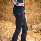 Harry's Horse Legging de Equitación STOUT! Maverick Full Grip Total Eclipse